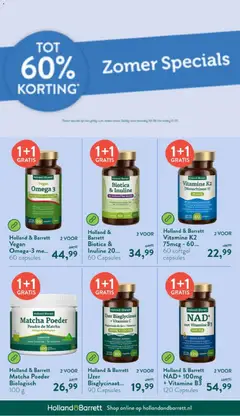 Holland & Barrett folder - Voorbeeld van een folder van Holland & Barrett, geldig van 10-08-2026 | Pagina: 2