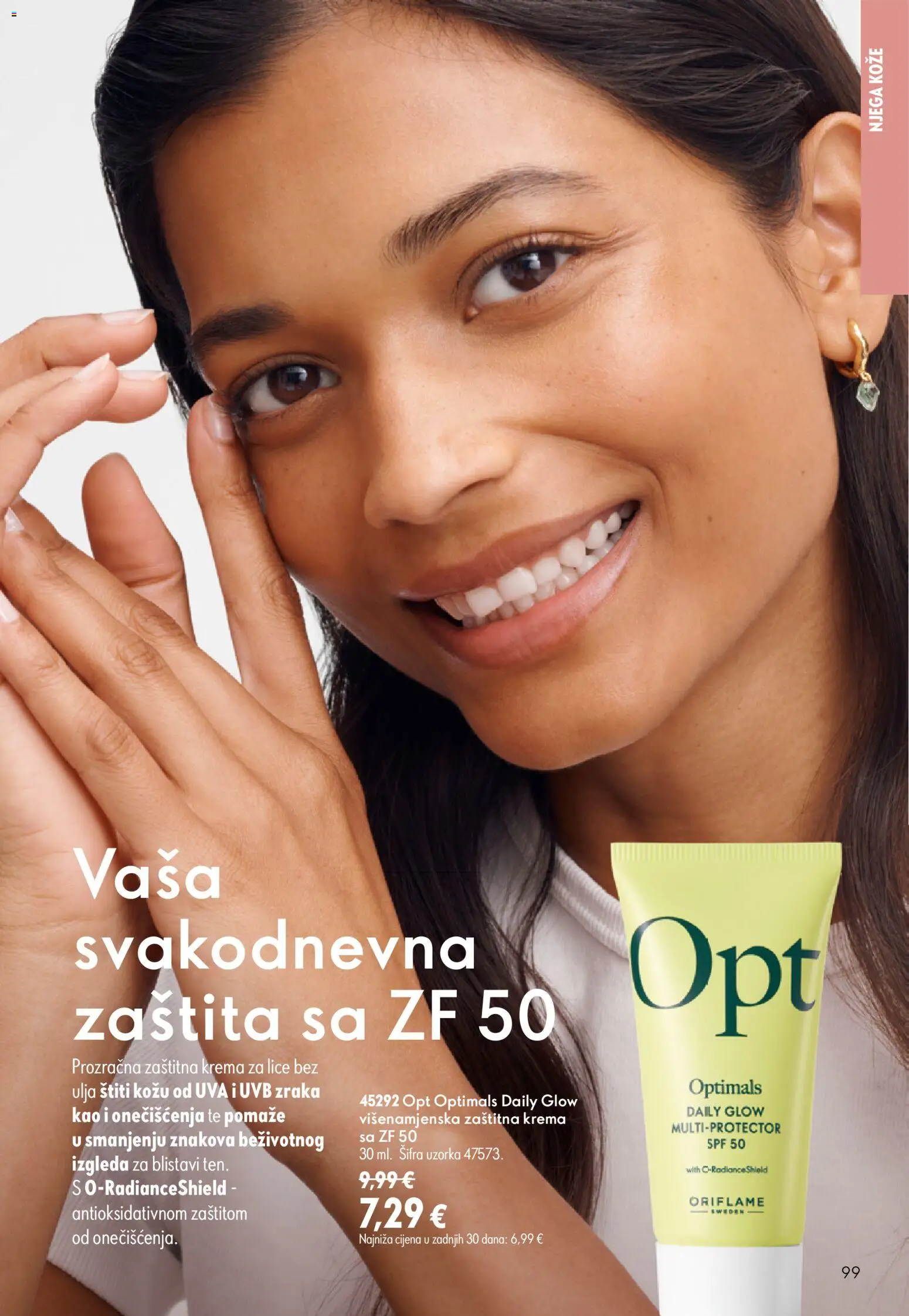 Oriflame katalog | vrijedi od 05.08.2026 | Stranica: 99 | Proizvodi: Krema za lice, Krema