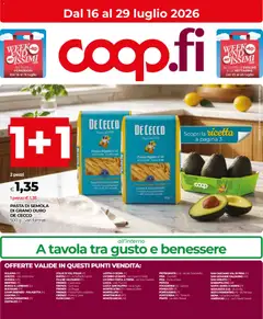 Anteprima del volantino COOP volantino Firenze valido a partire dal 16/07/2026
