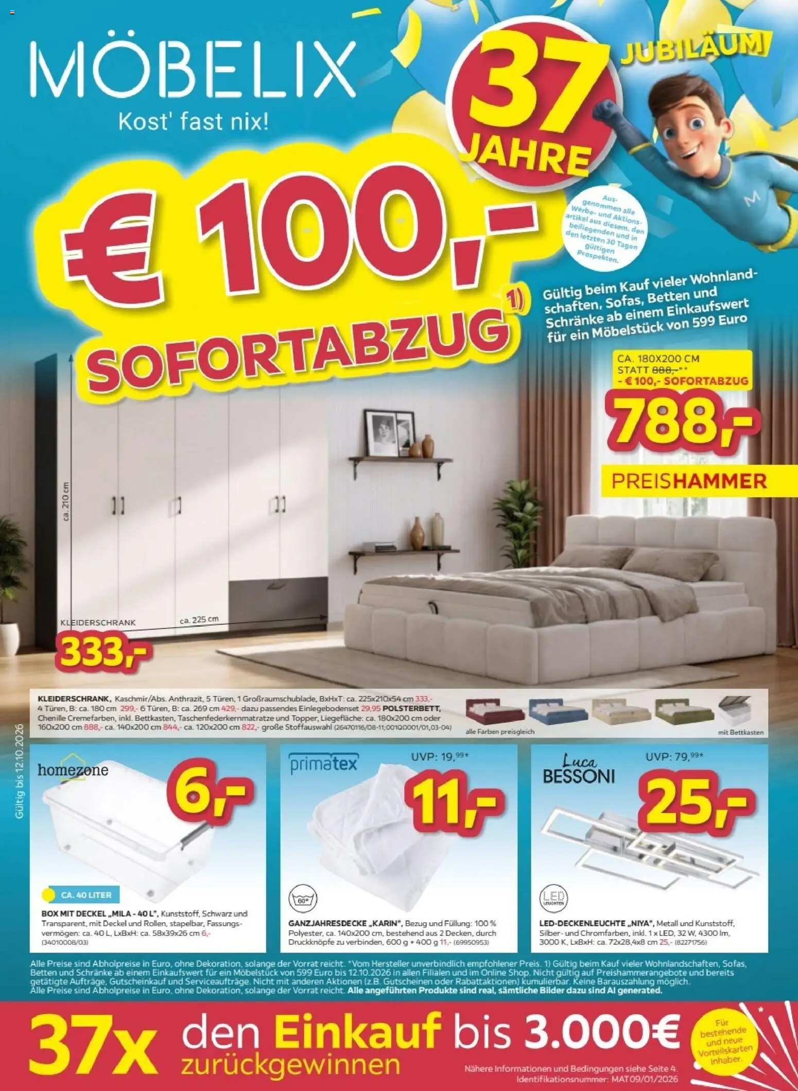 Möbelix Flugblatt gültig ab 06.10.2026 | Seite: 1