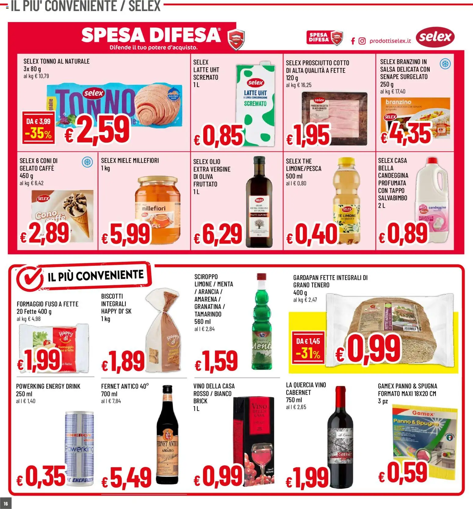 Volantino Famila del 17/09/2026 | Pagina: 16