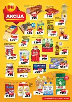 Super DIS katalog - pregled Super DIS kataloga - važi od 25.09.2026 | Strana: 2 | Proizvode: Ariel, Kisela pavlaka, Plazma, Pečenica