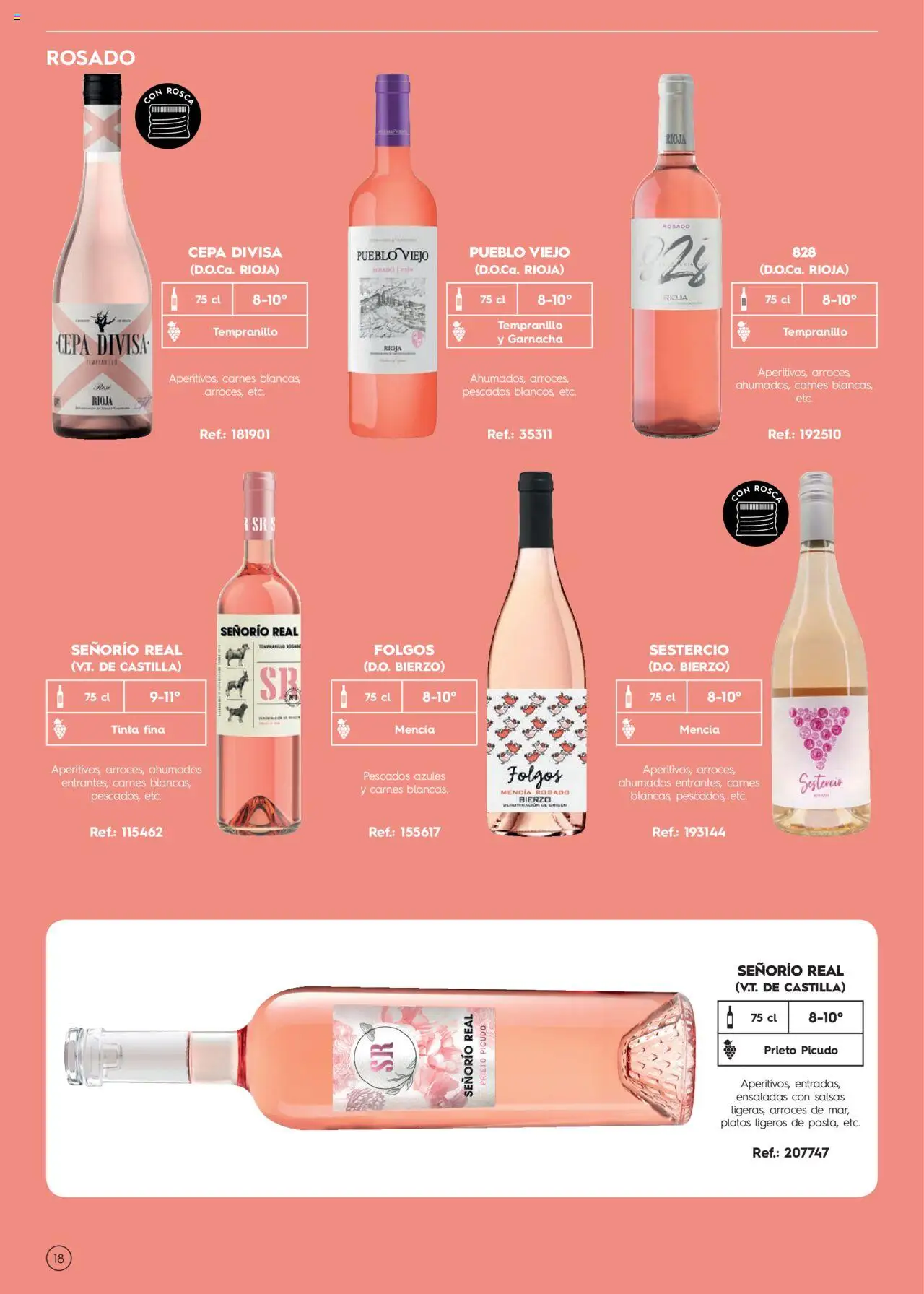 Makro Guia de vinos │ válido desde el 02/01/2025 | Página: 18