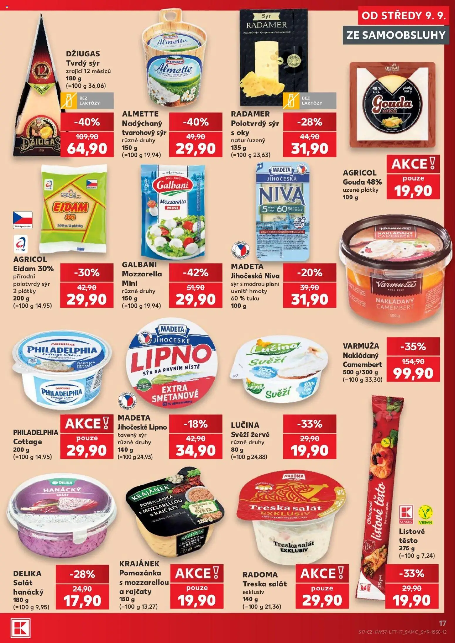 Kaufland leták - Kolín od 09.09.2026 | Strana: 17