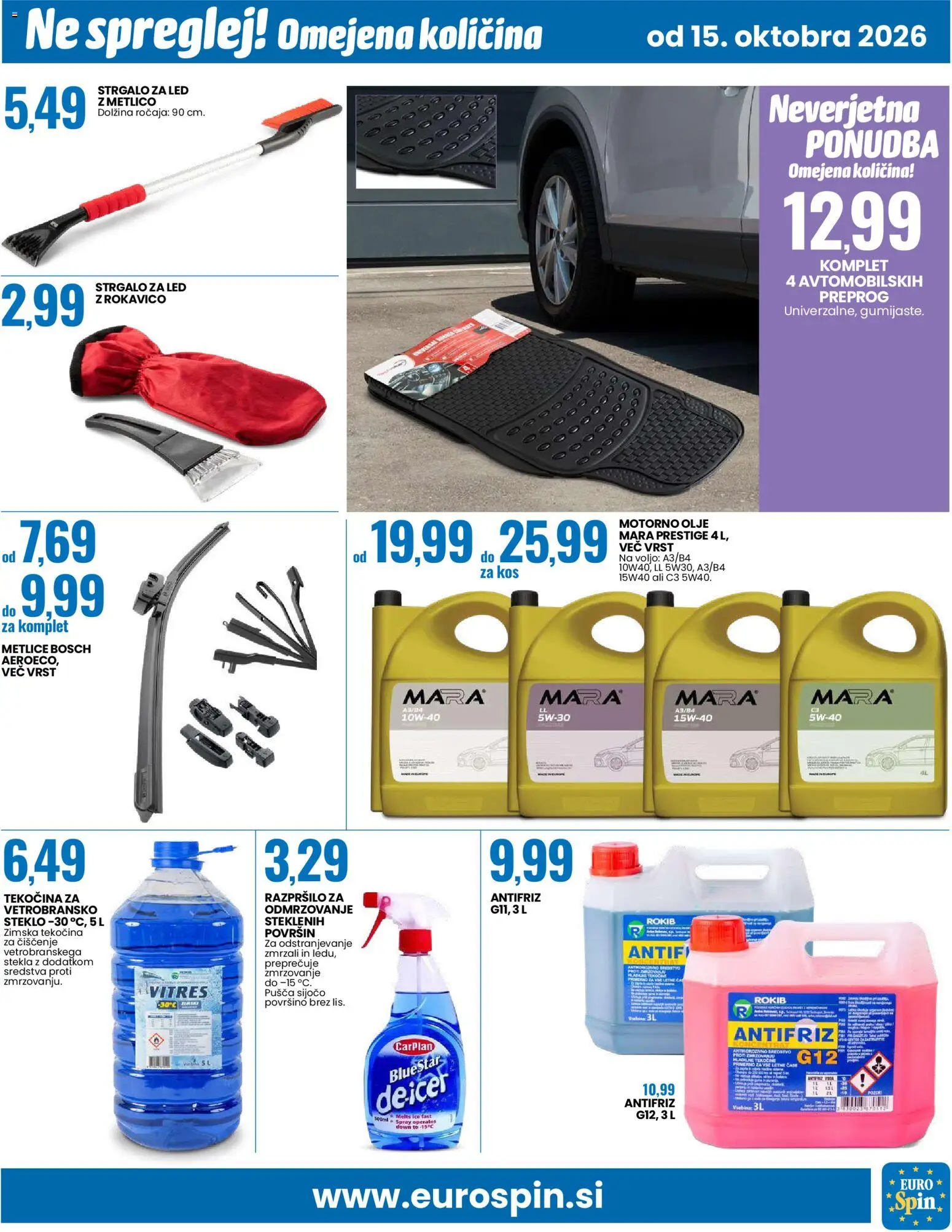 Novi Eurospin katalog ponudbe – veljaven od 15.10.2026 | Stran: 13