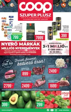 COOP - Szuper Plus / Alföld Pro-Coop Zrt. - amely érvényes a következő dátumtól: 07.05.2026