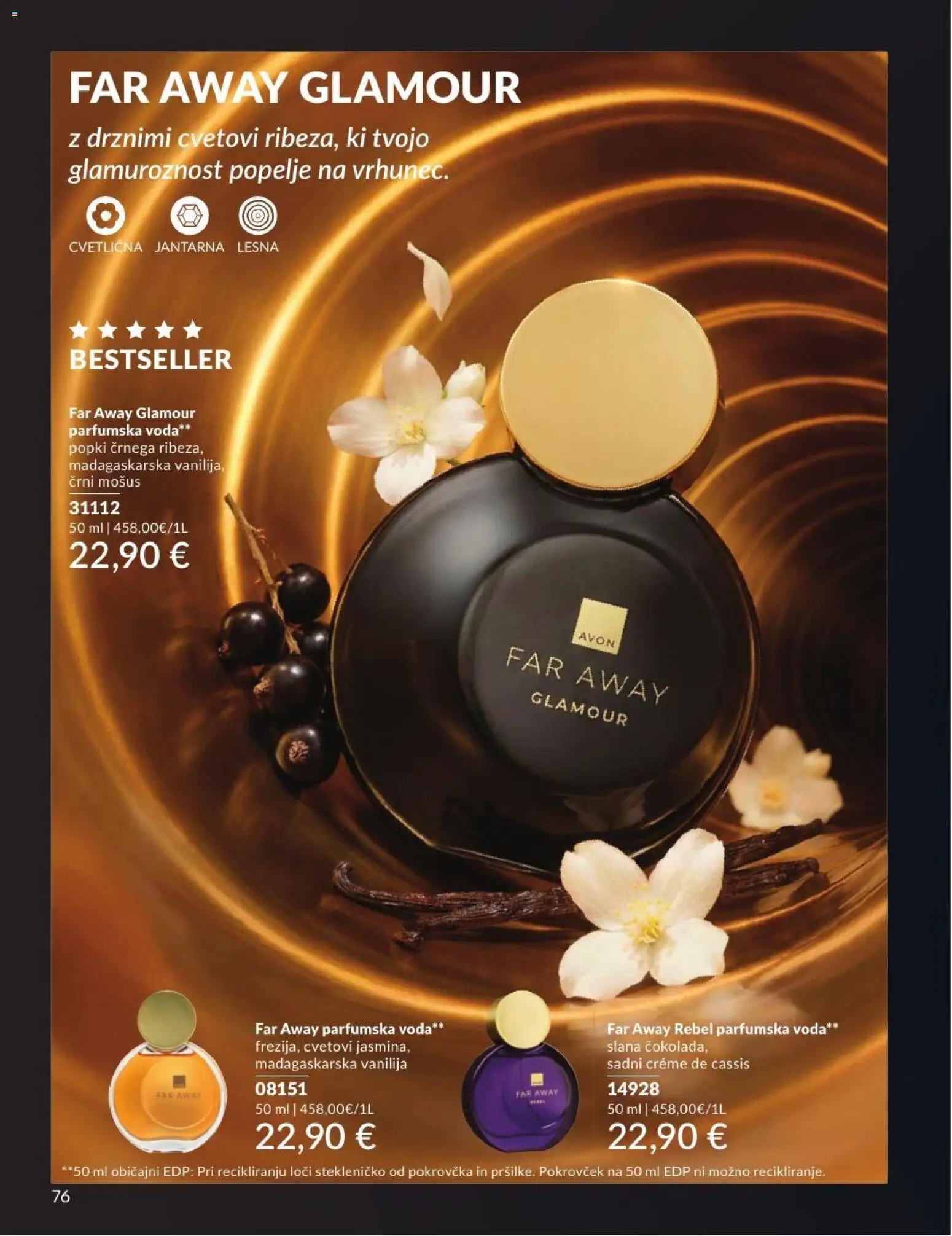 Novi Avon katalog ponudbe – veljaven od 30.06.2026 | Stran: 76 | Izdelki: Voda, Parfumska voda