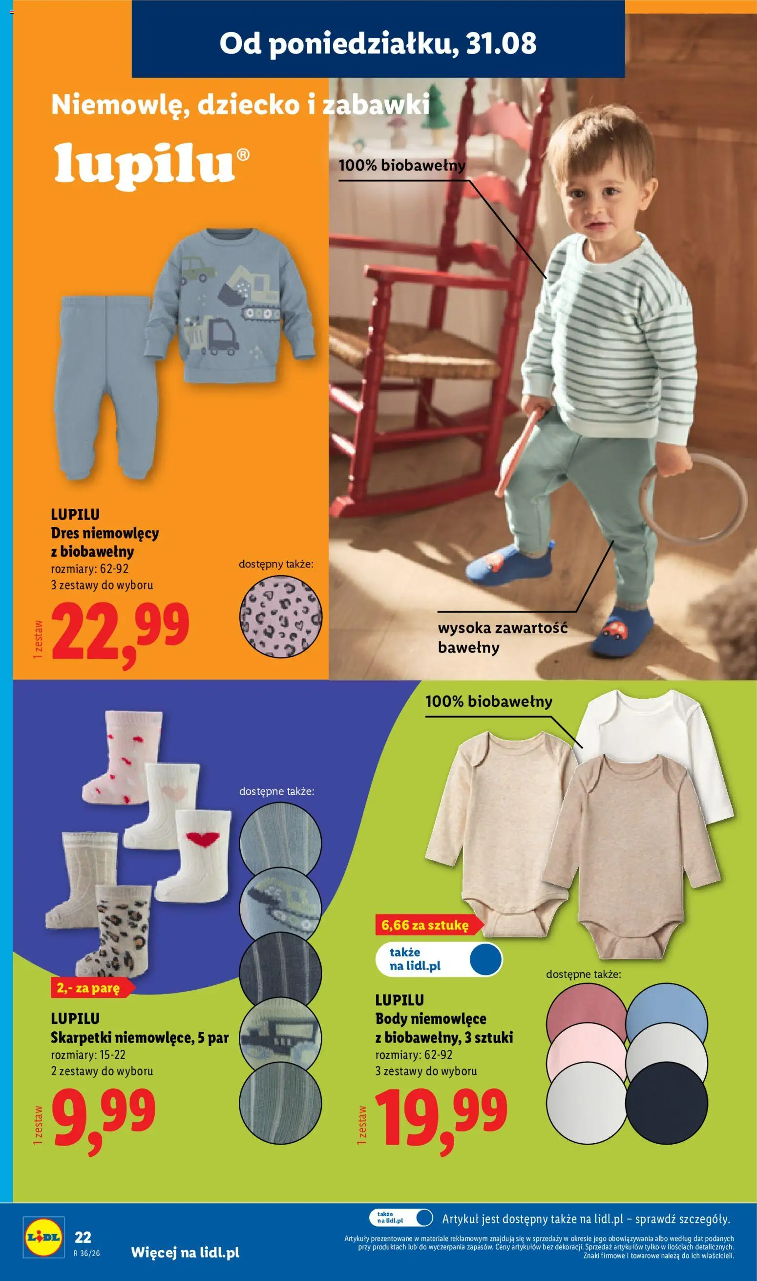 Lidl Polsko katalog od 31.08.2026 | Strana: 26 | Produkty: Body
