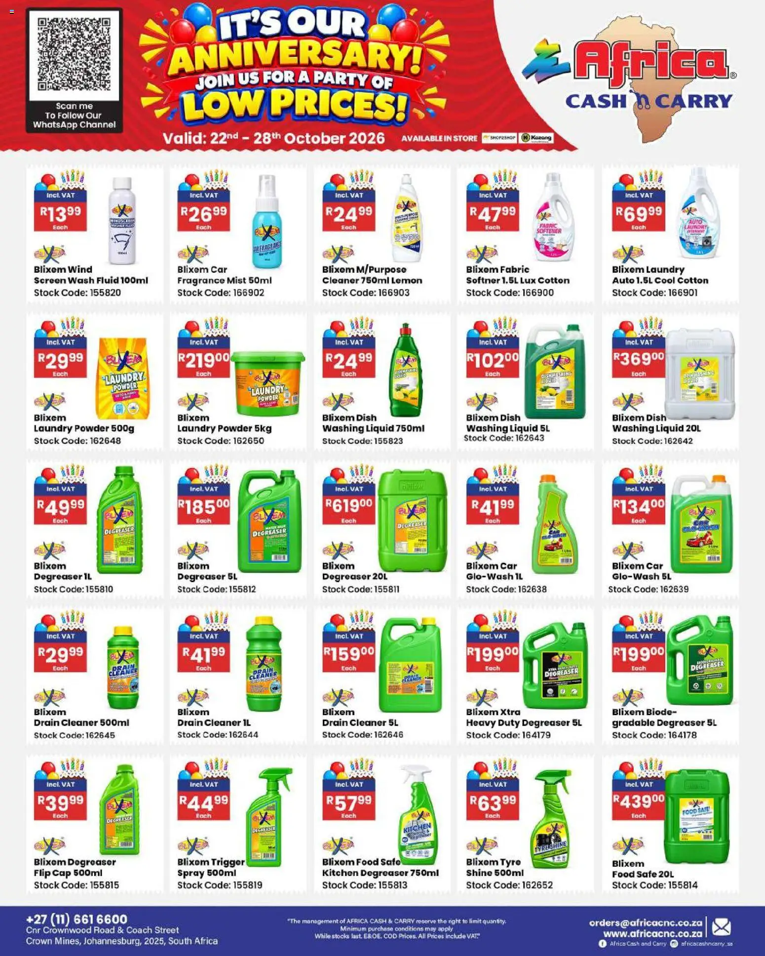 New Africa Cash & Carry catalogue – valid from 22/10/2026 | Page: 52