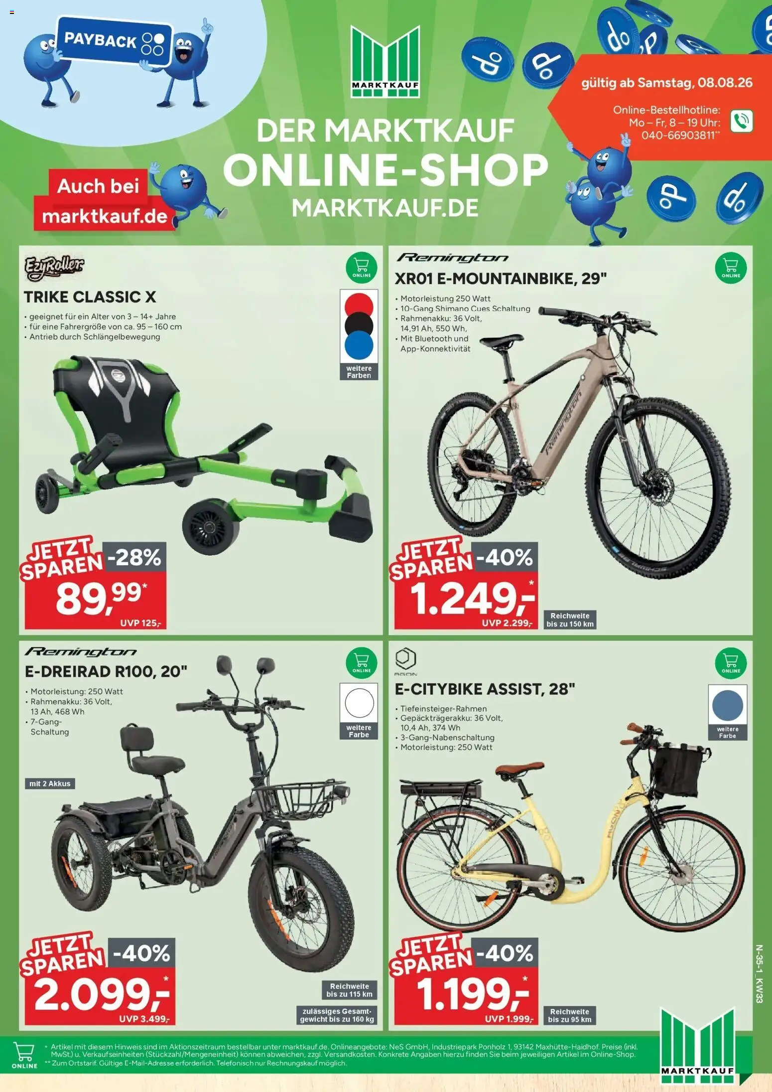 Marktkauf Prospekt Neuenkirchen (ab 10.08.2026) » Angebote online | Seite: 35 | Produkte: Gewicht, Uhr