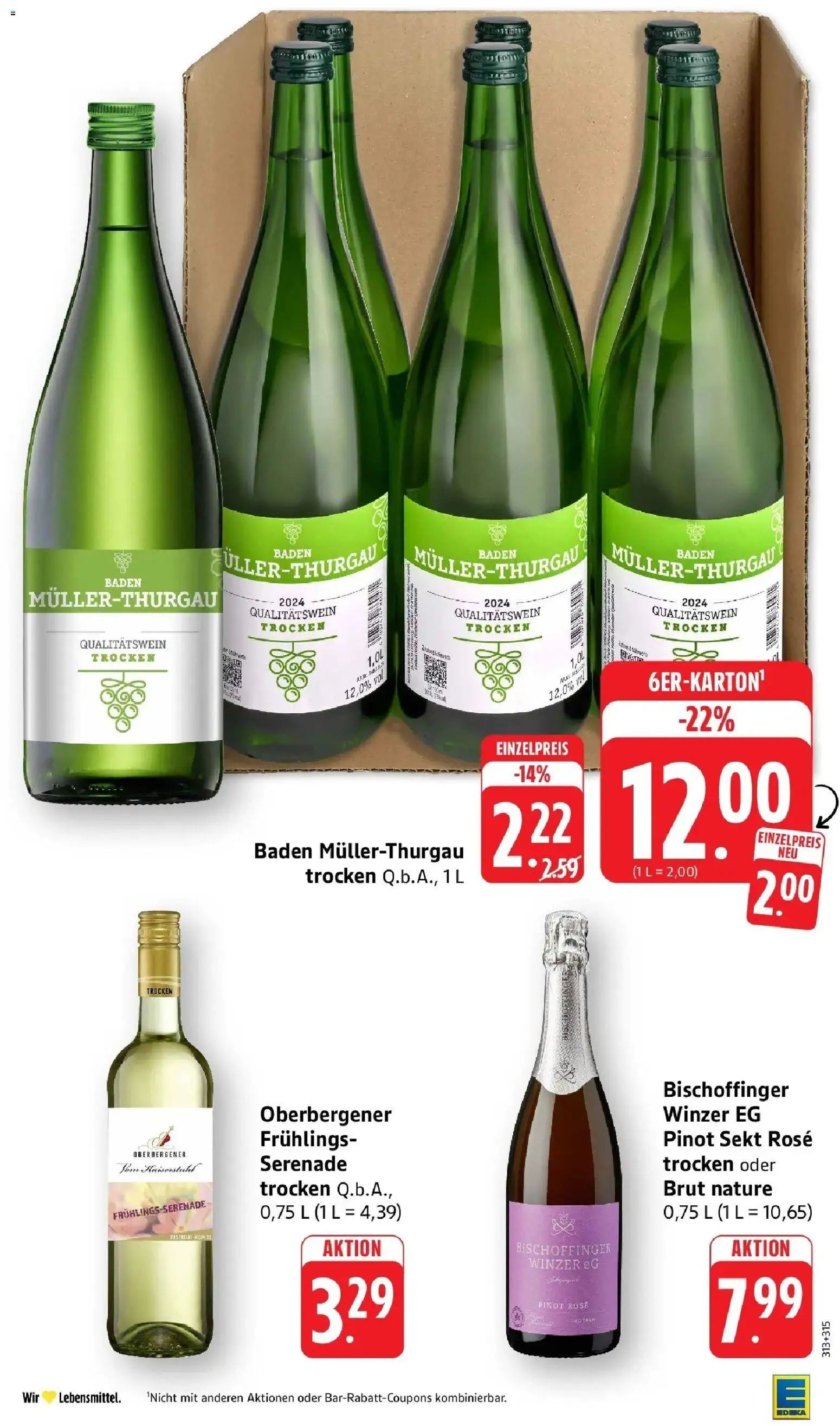Edeka Prospekt Laufenburg – gültig ab 13.07.2026 | Seite: 30 | Produkte: Sekt