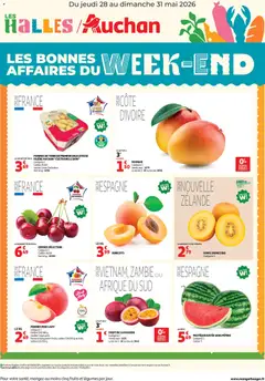 Auchan - Prévisualisation de Auchan les bons plans du week-end dans votre hyper valide à partir de 28.05.2026