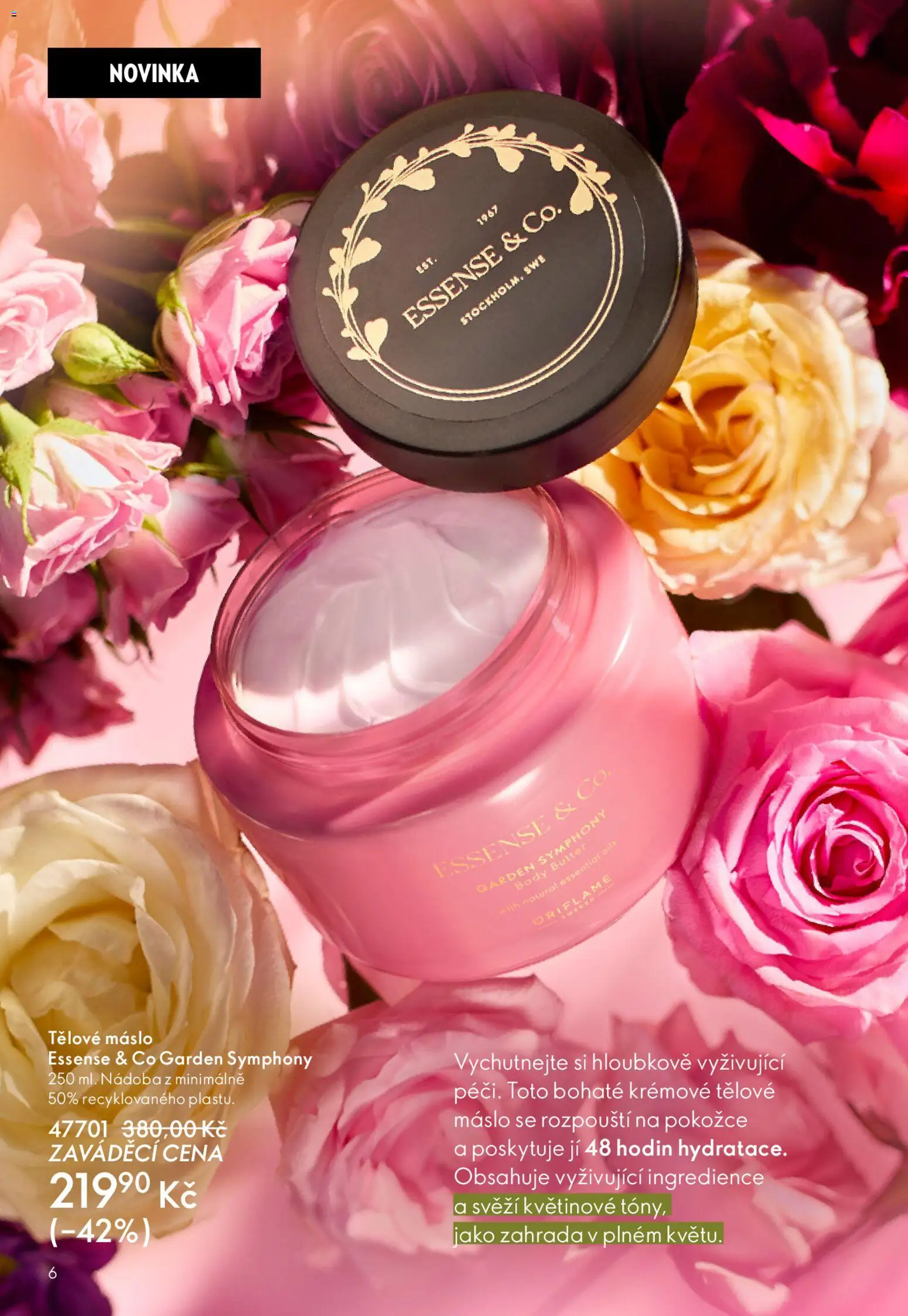 Oriflame katalog č. 05/2026 od 25.03.2026 | Strana: 6 | Produkty: Máslo, Zahrada, Body