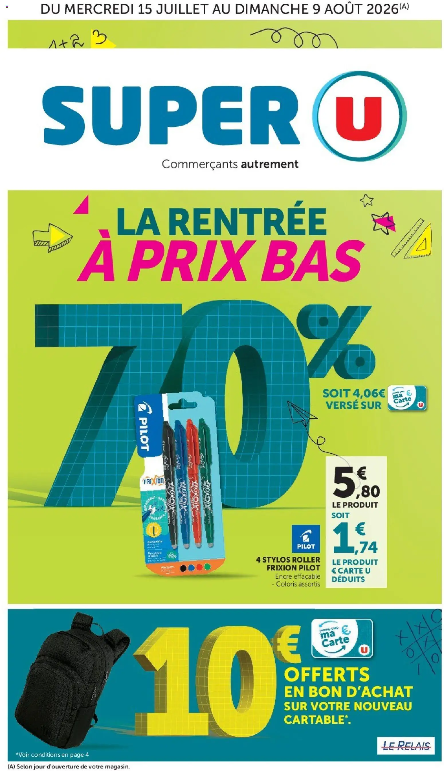 {H1} | Page: 1 | Produits: Cartable