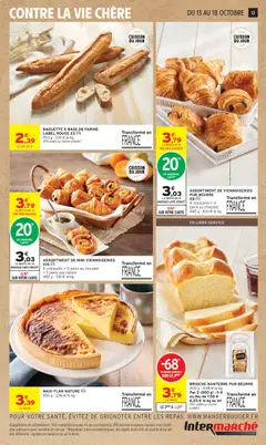 Intermarché - Prévisualisation de Intermarché Découvrez nos offres de la semaine valide à partir de 13/10/2026 | Page: 13 | Produits: Baguette, Farine, Raisins, Brioche