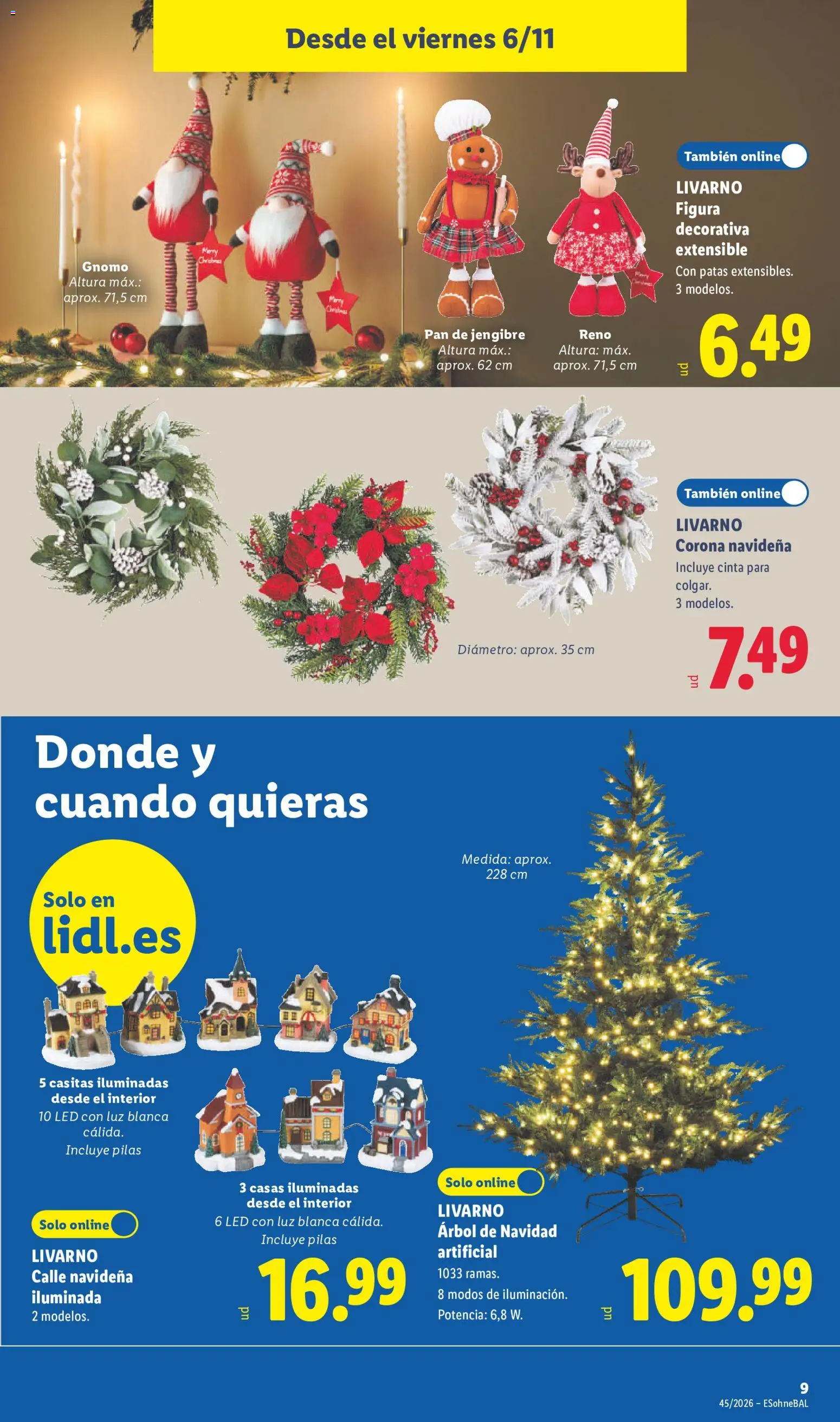Lidl folleto de bazar │ válido desde el 02/11/2026 | Página: 19