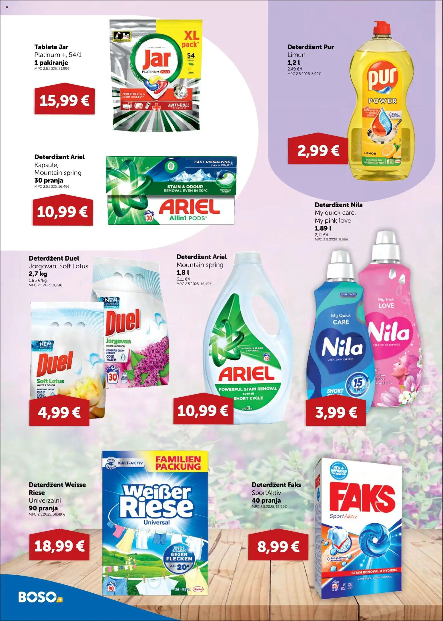 Boso katalog | vrijedi od 23.07.2026 | Stranica: 18 | Proizvodi: Limun, Jar, Nila, Ariel