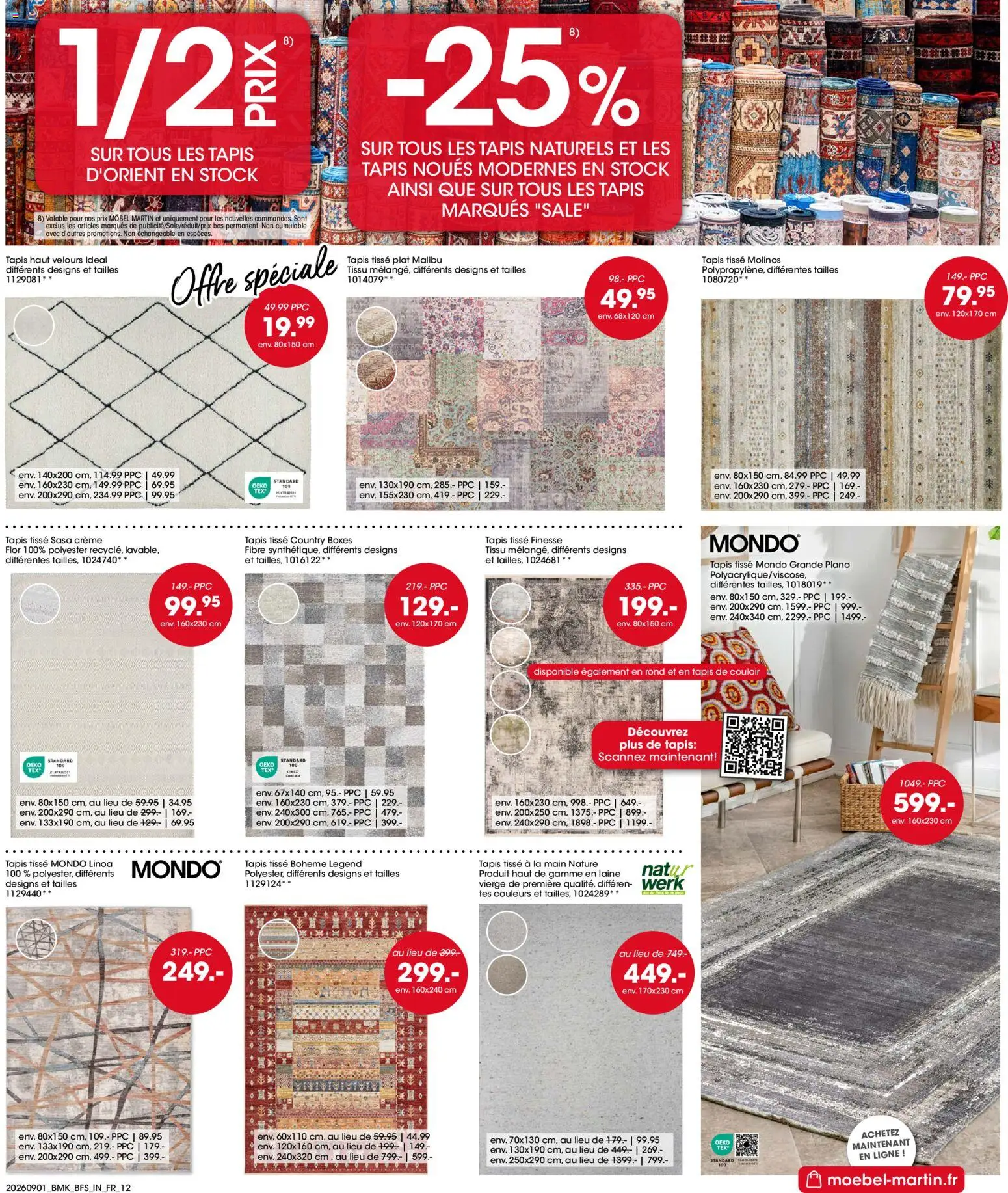 {H1} | Page: 12 | Produits: Malibu, Tapis, Crème