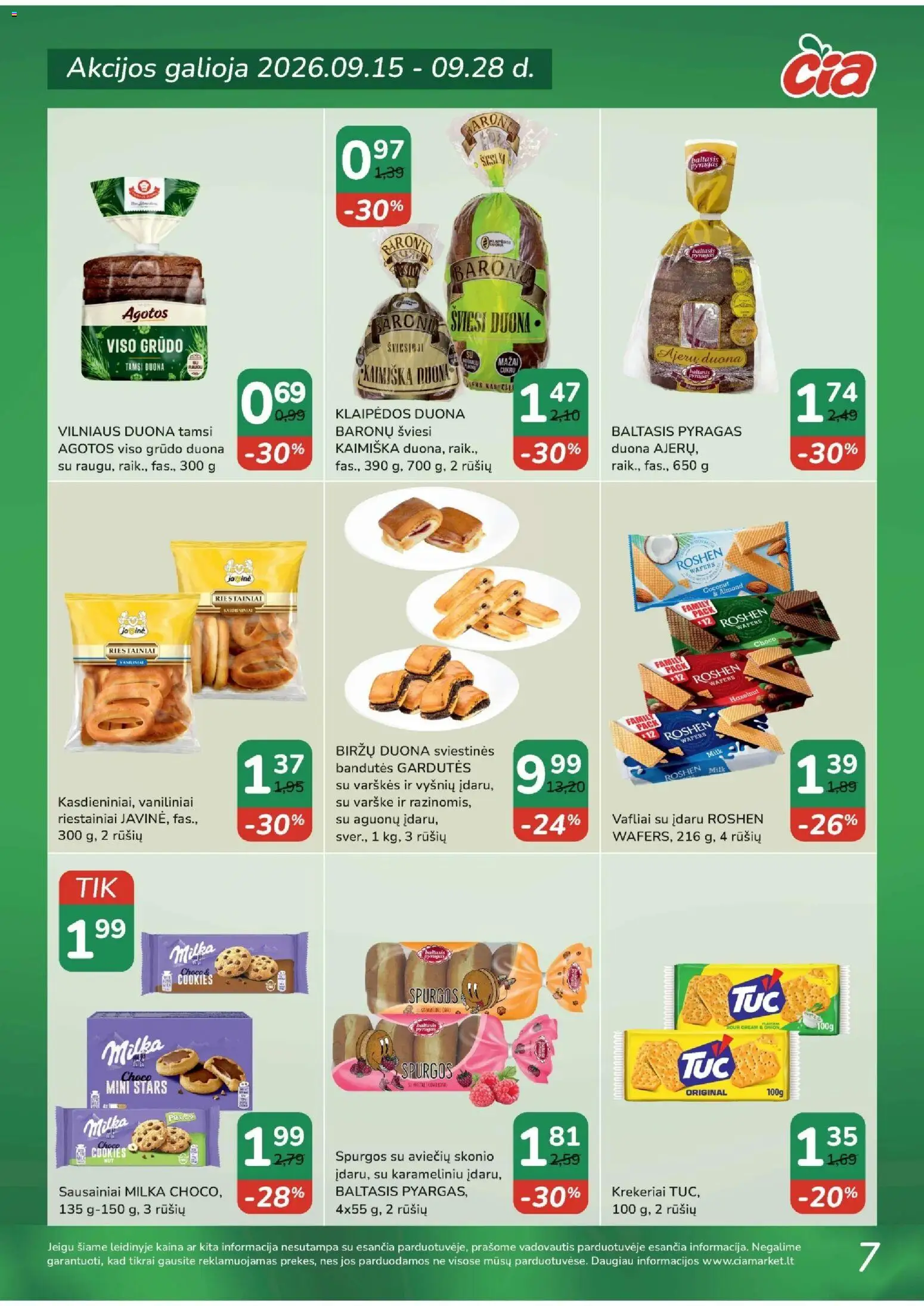 ČIA MARKET akcijos nuo 2026.09.15 | Puslapis: 7