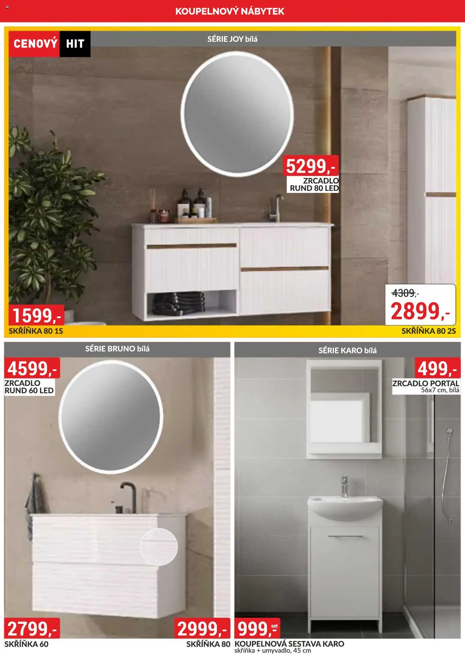 BAUMAX leták od 01.07.2026 | Strana: 32 | Produkty: Koupelnový nábytek, Nábytek, Skříňka, Zrcadlo