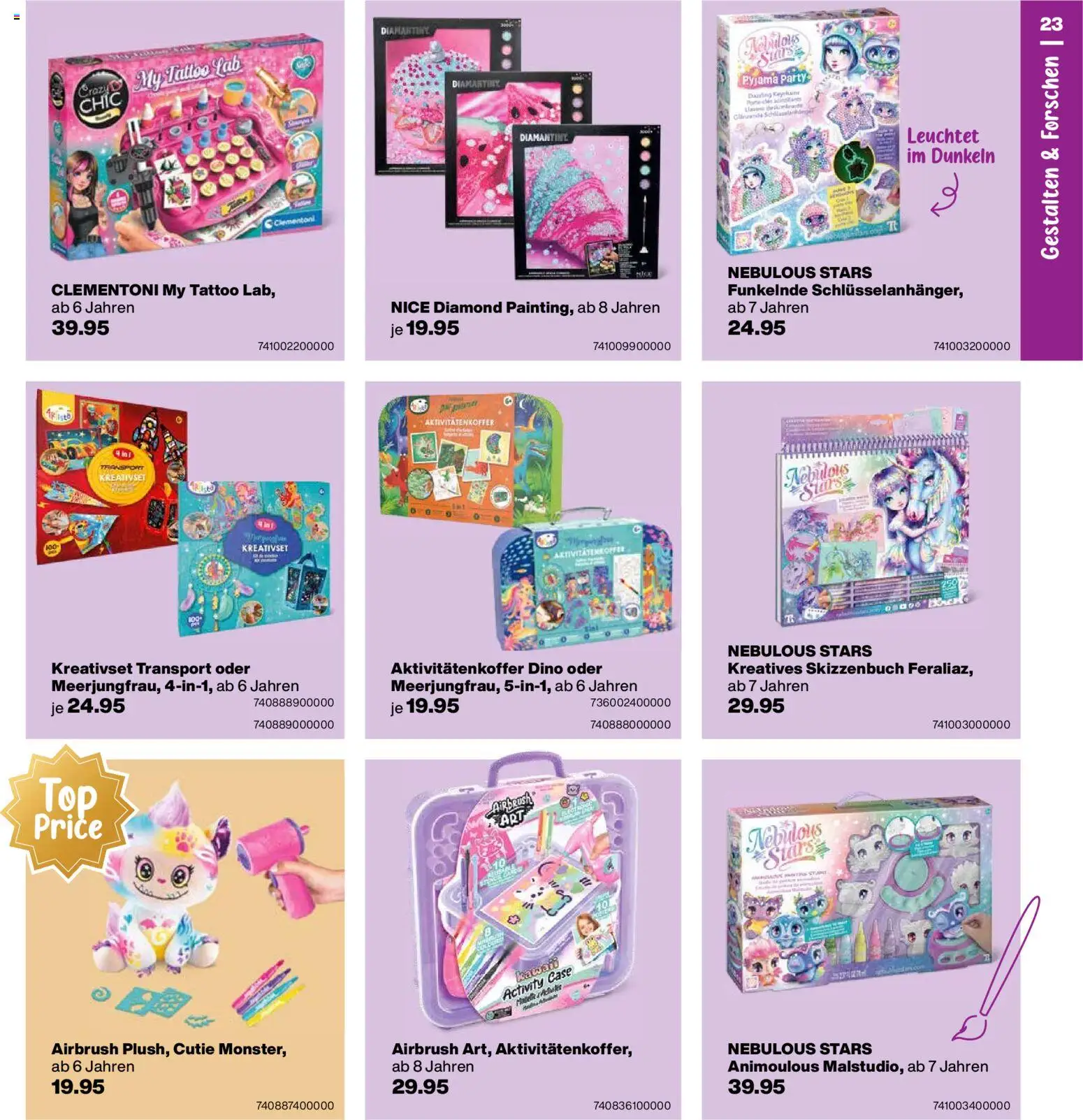 Migros aktionen Spielwaren-Geschenkbuch – gültig ab 14.10.2026 | Seite: 23