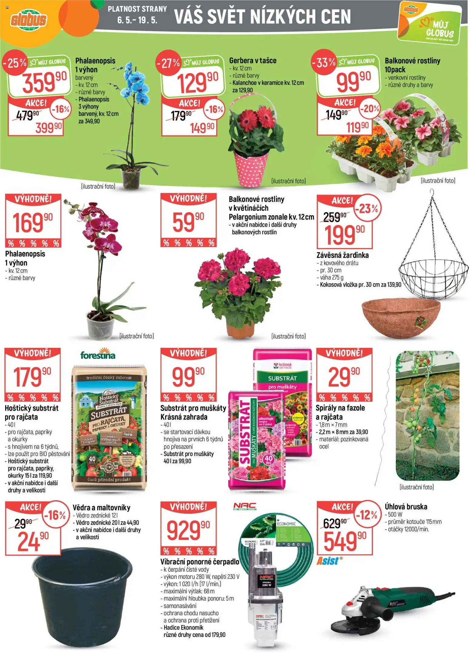 Globus leták - Plzeň od 06.05.2026 | Strana: 33 | Produkty: Globus, Zahrada, Bruska, Fazole