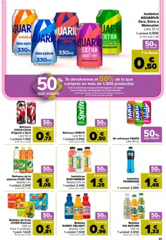 Vista previa Refresco de té sabores FUZE TEA, Botella 1,5 l válido desde el 27/10/2026 | Página: 45