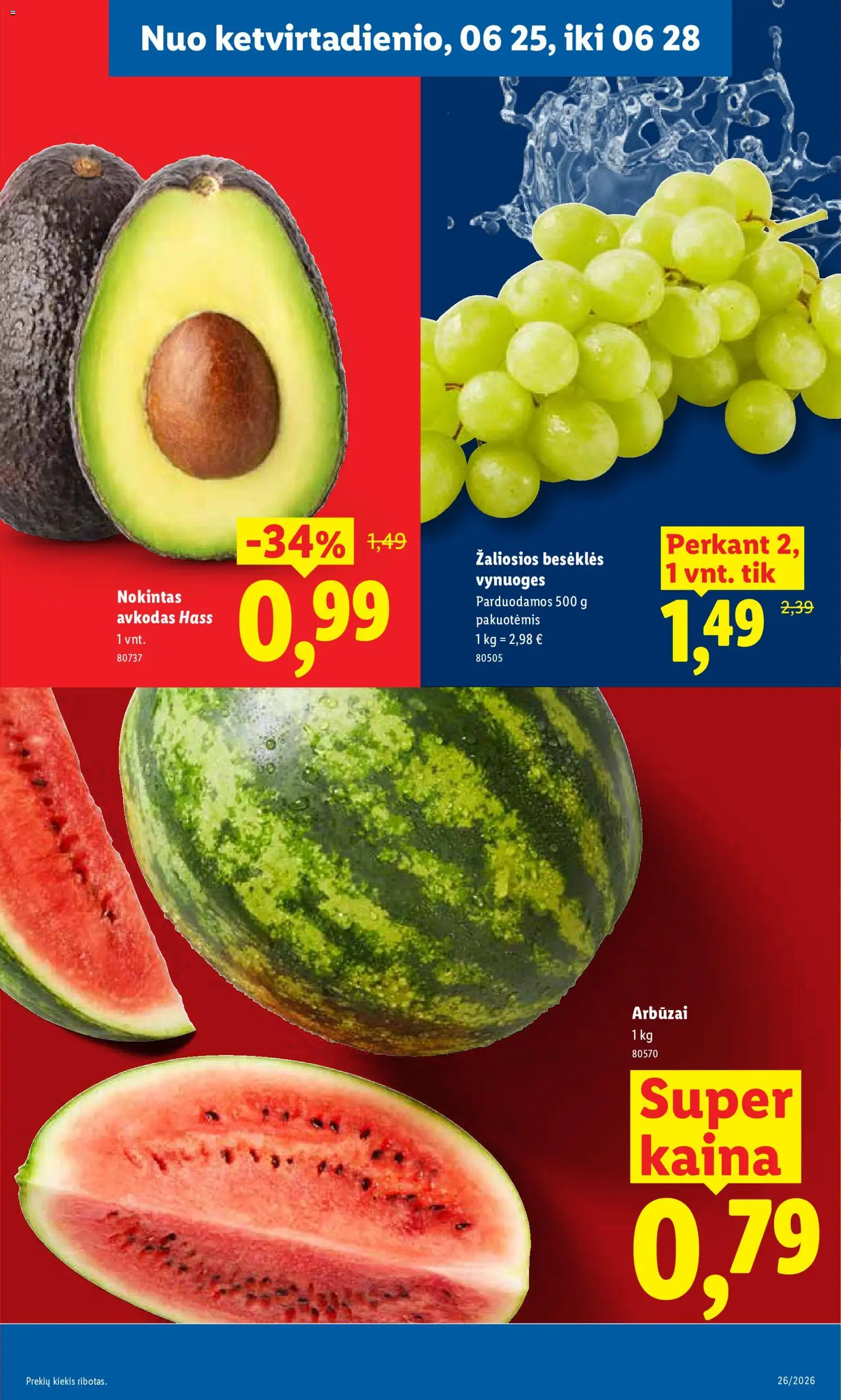 LIDL akcijos nuo 2026.06.22 | Puslapis: 37