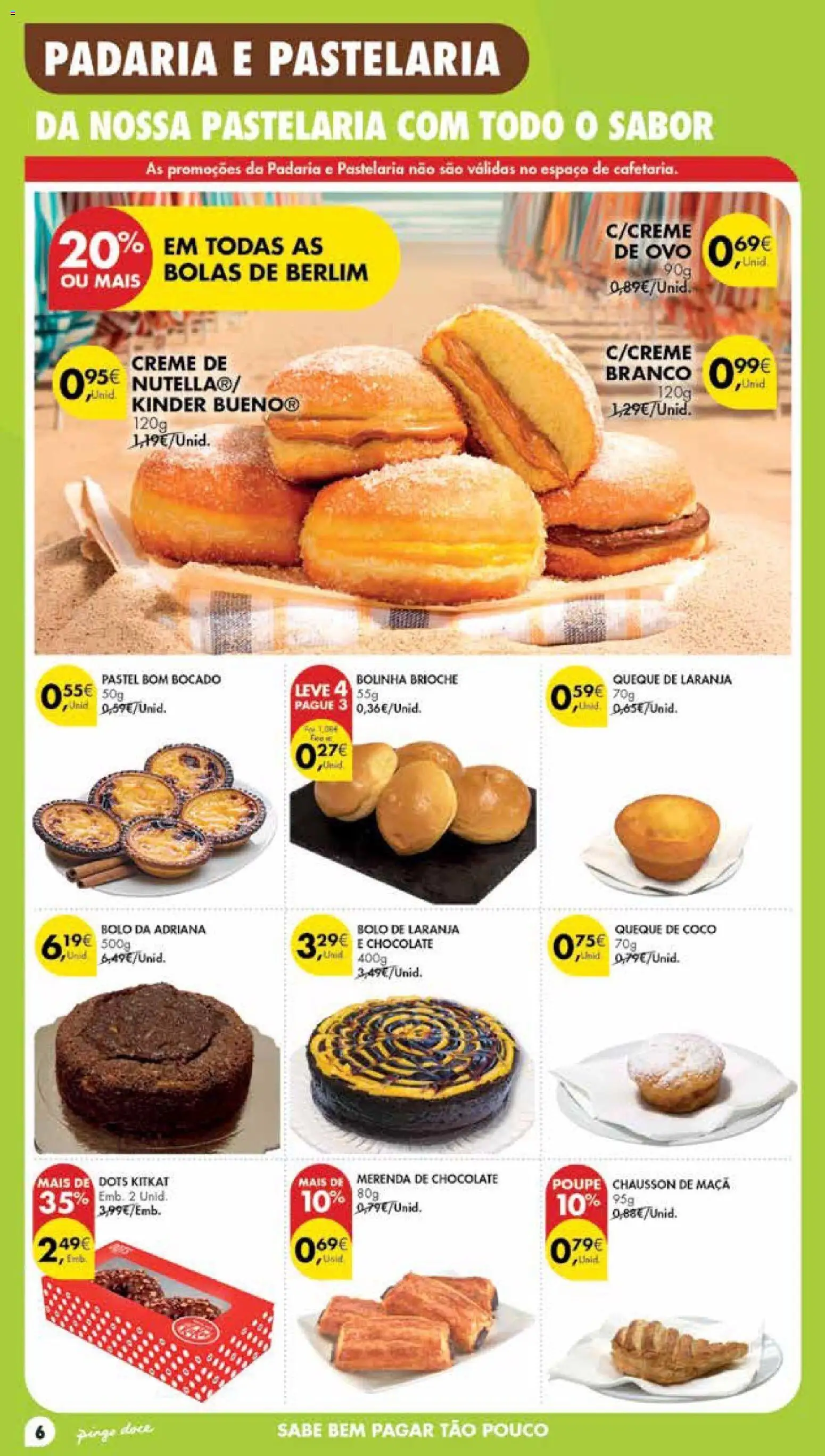 Pingo Doce Poupe Esta Semana Madeira │ válido de 18/08/2026 | Página: 6 | Produtos: Padaria, Brioche, Chocolate, Coco