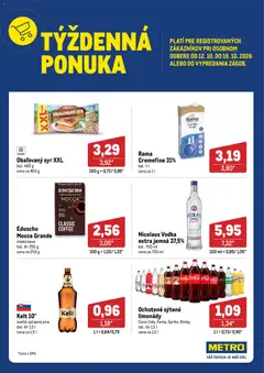 Metro leták platný od 12.10.2026