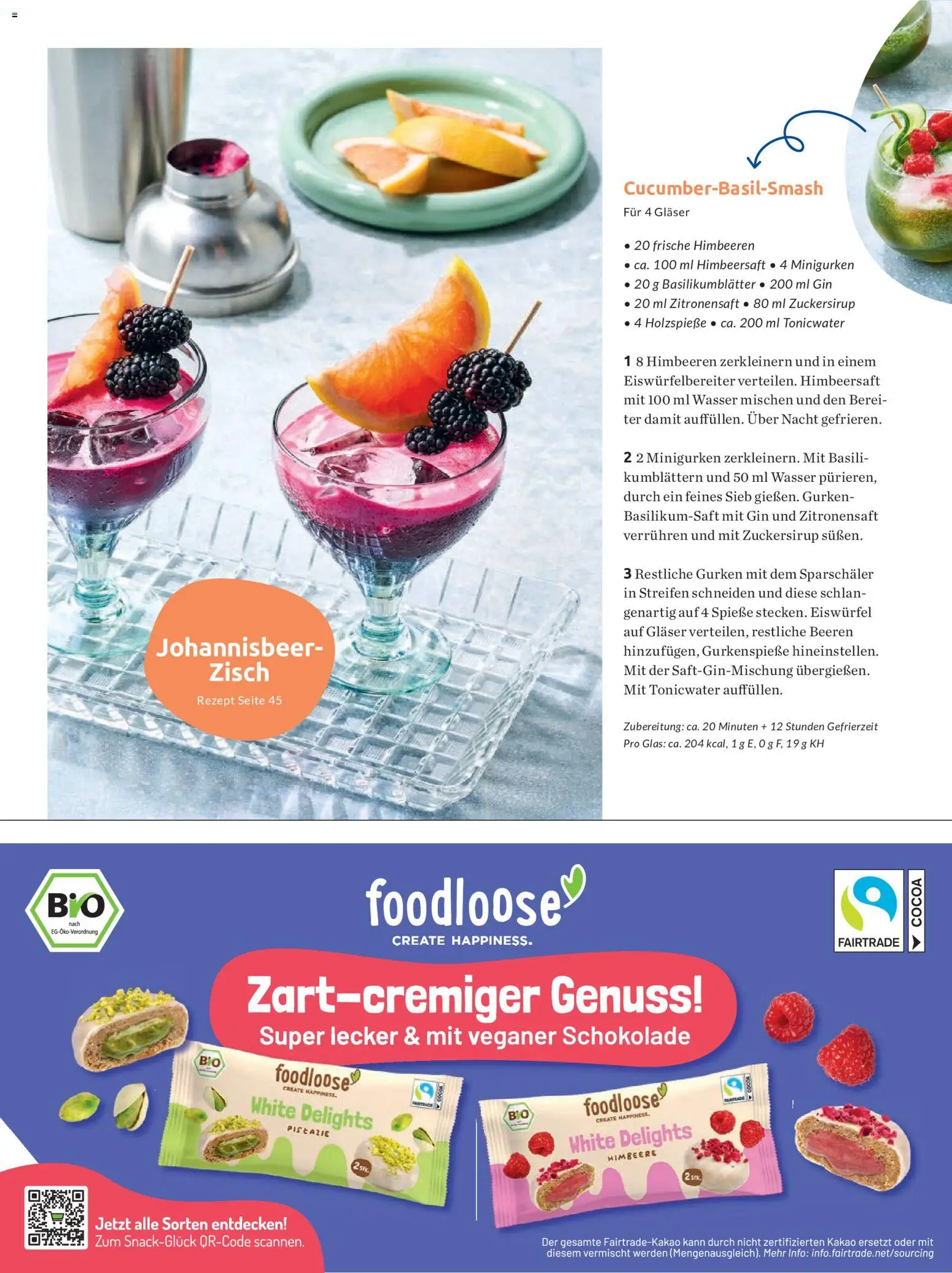 Budni Perle Magazin 04/26 – gültig ab 09.07.2026 | Seite: 52 | Produkte: Schokolade, Himbeere, Gin, Gurken
