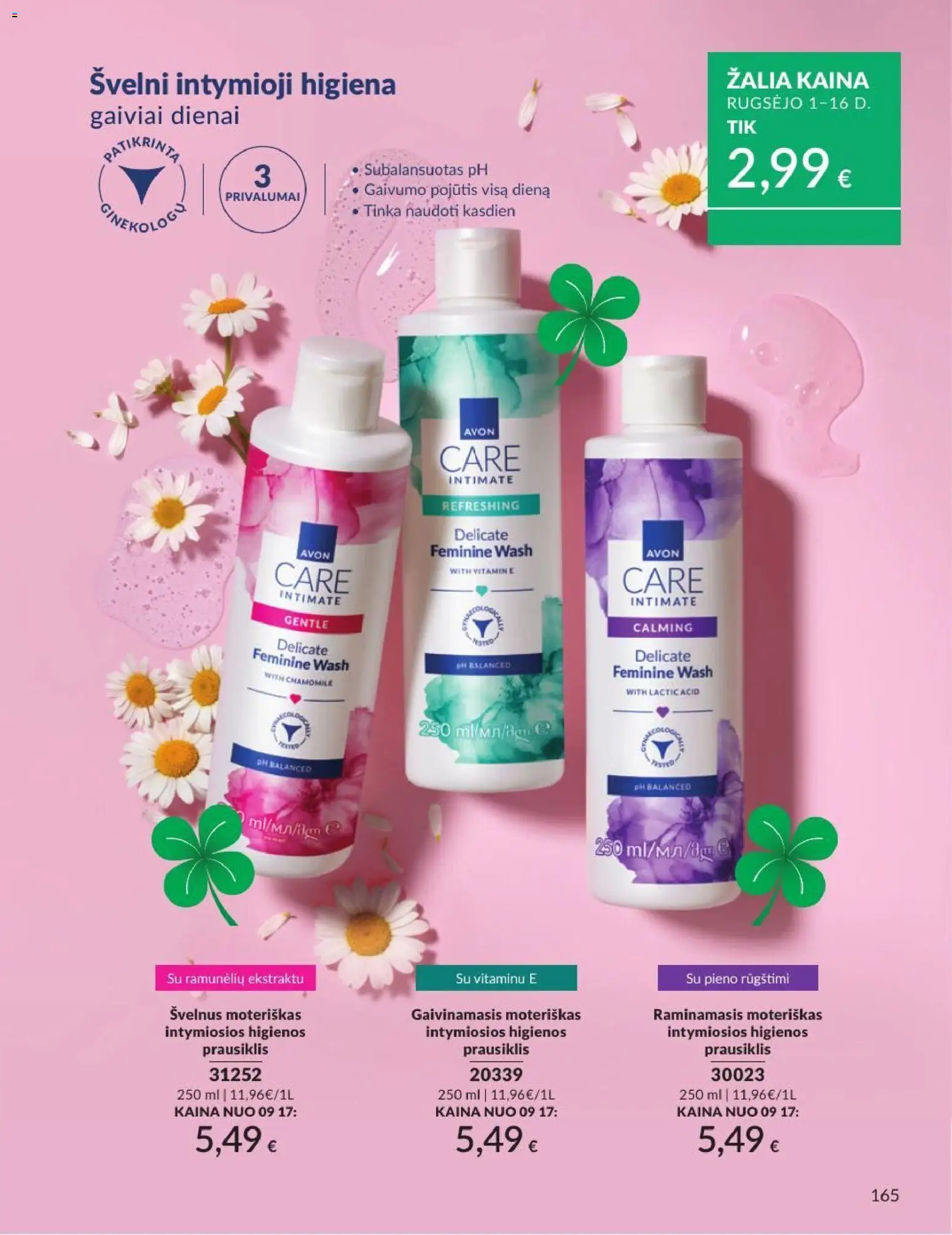 AVON akcijos nuo 2026.09.01 | Puslapis: 165 | Prekių: Prausiklis