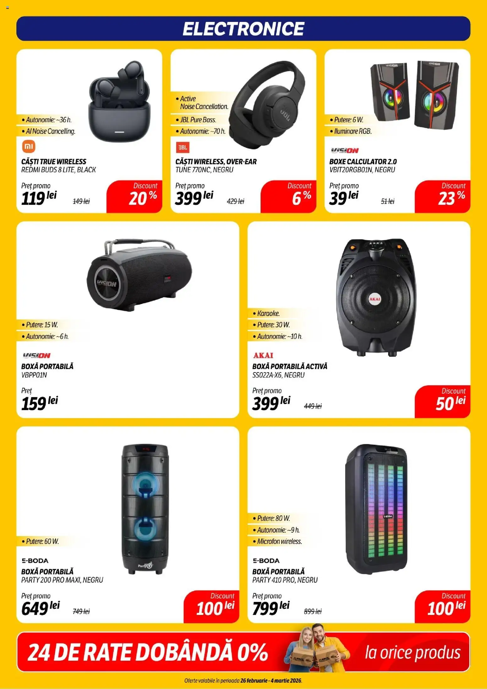Noul catalog Flanco – valabil de la 26.02.2026 | Pagină: 13 | Produse: Căști, Calculator, Active, Black