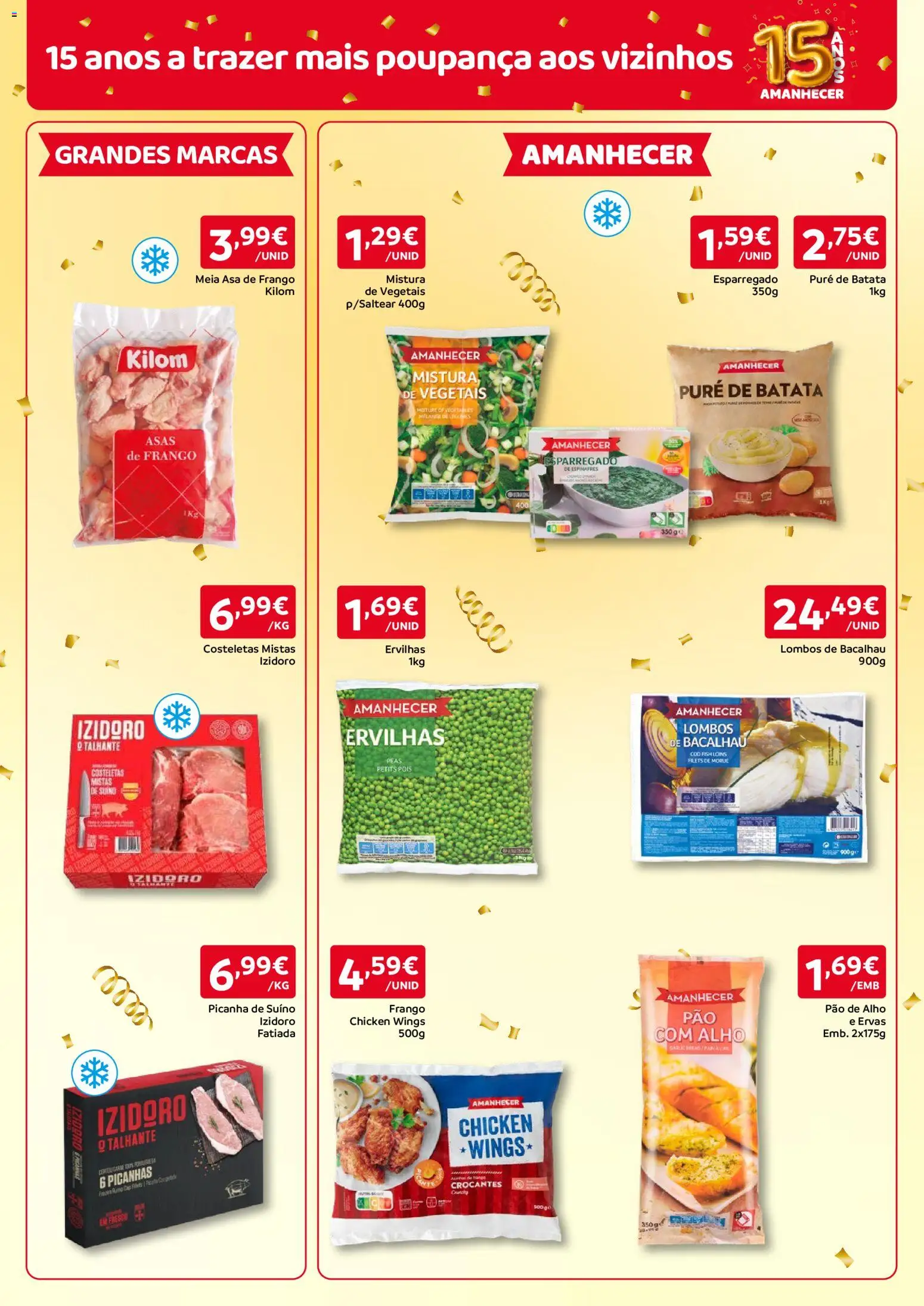 Amanhecer folheto Madeira │ válido de 08/10/2026 | Página: 5 | Produtos: Batata, Espinafres, Bacalhau, Alho