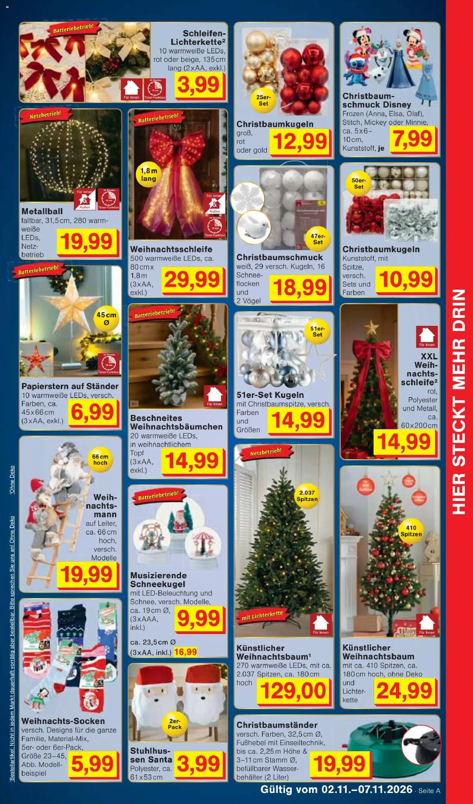 Wiglo Wunderland Prospekt – gültig ab 02.11.2026 | Seite: 5 | Produkte: Wasser, Flocken