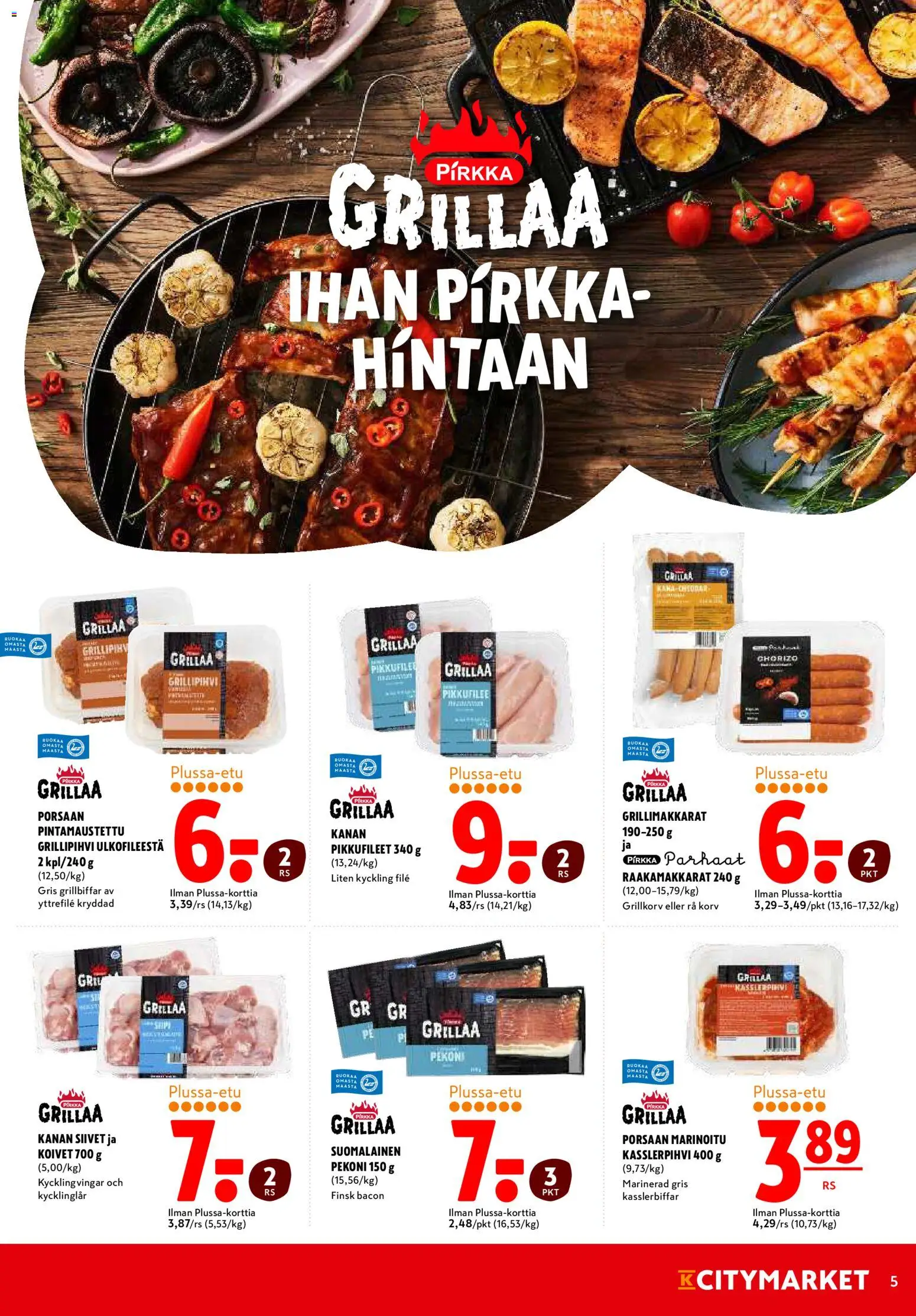 K-Citymarket tarjoukset – voimassa 02/05/2026 alkaen | Sivu: 5