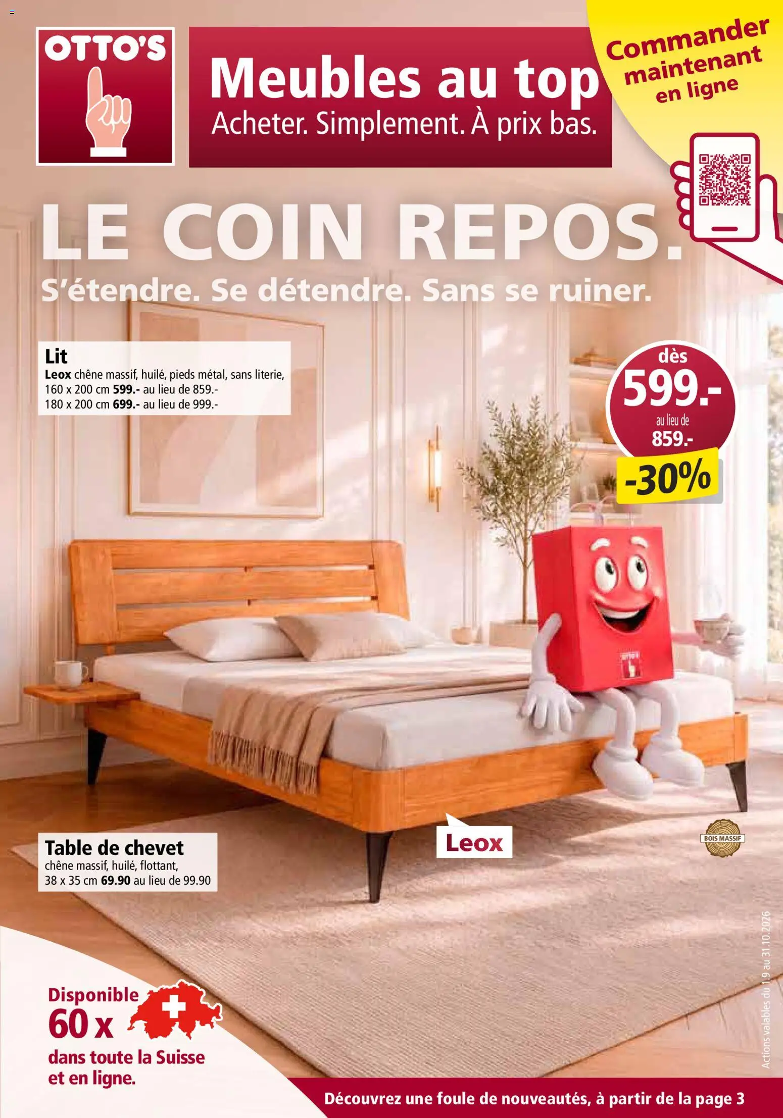 Otto's aktionen Meubles au top – gültig ab 01.09.2026 | Seite: 1 | Produkte: Top