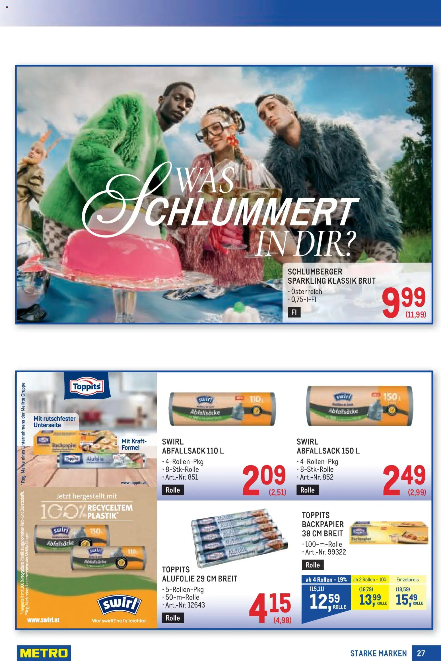 Metro angebote Starke Marken gültig ab 17.09.2026 | Seite: 27