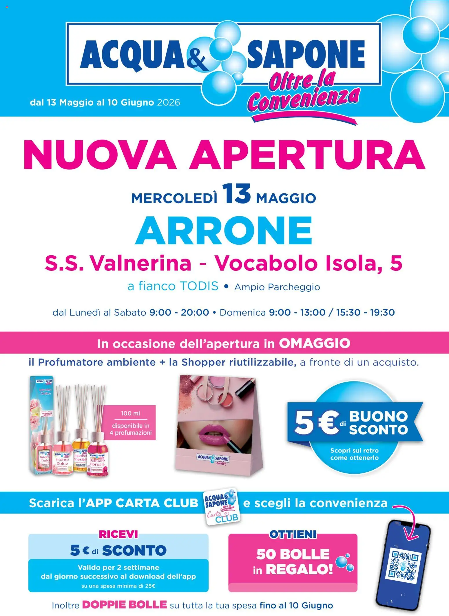 Volantino Acqua e Sapone del 13.05.2026 | Pagina: 1