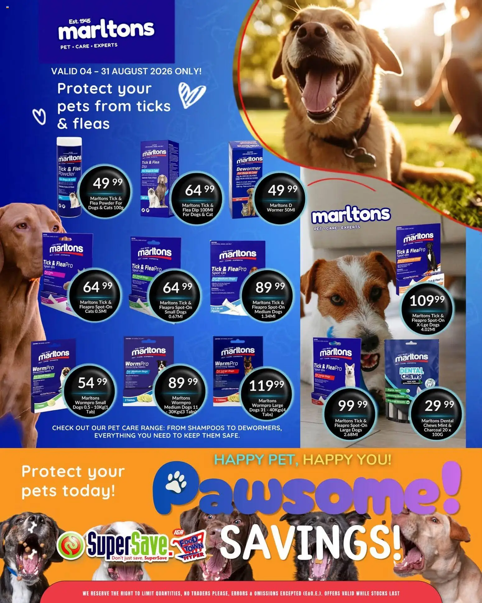 New Super Save catalogue – valid from 04/08/2026 | Page: 20 | Products: Powder