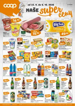 Náhled letáku Coop leták - Super cena od 23.09.2026