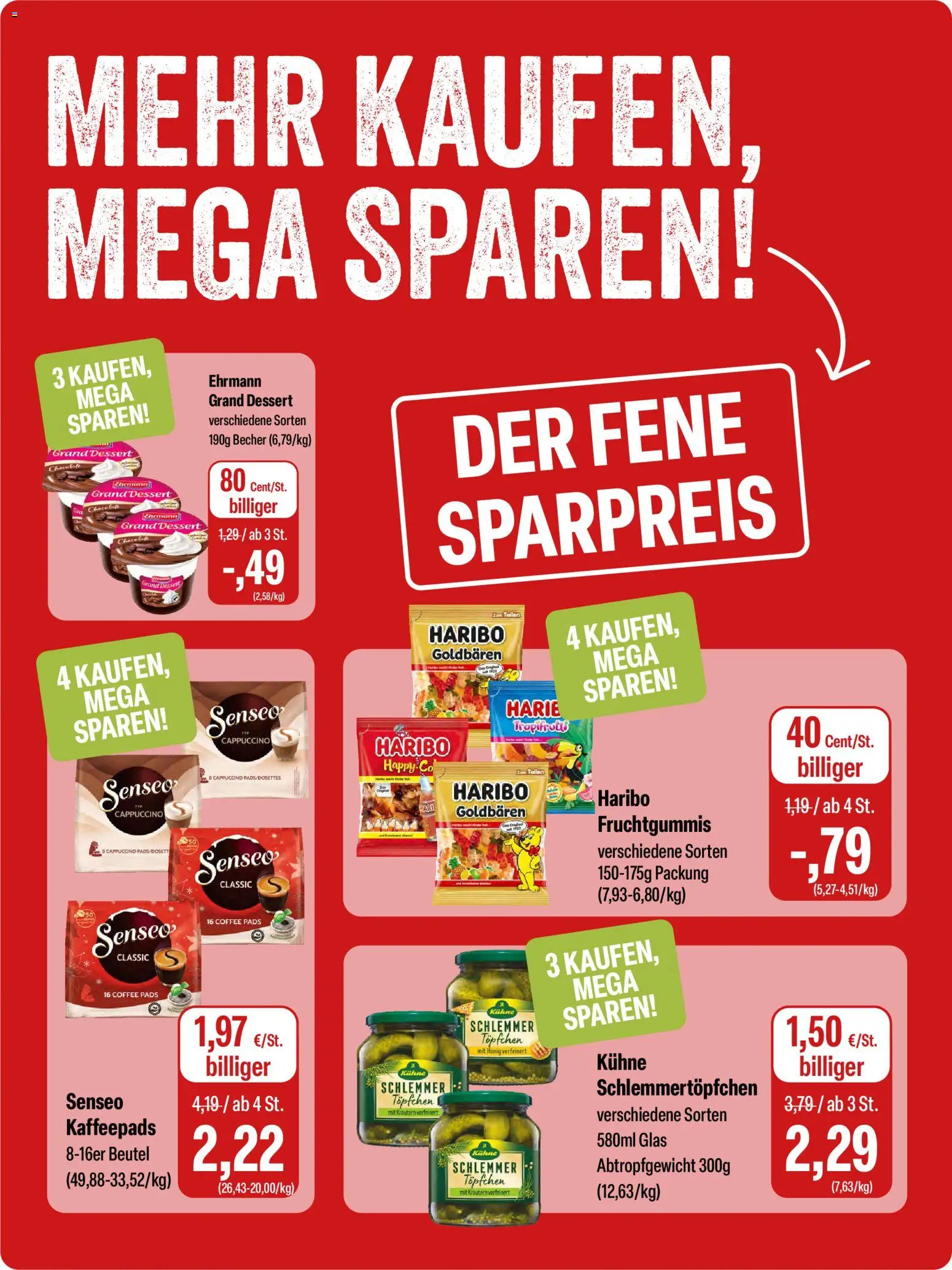 Feneberg Angebote – gültig ab 02.07.2026 | Seite: 10 | Produkte: Senseo, Kaffeepads, Haribo