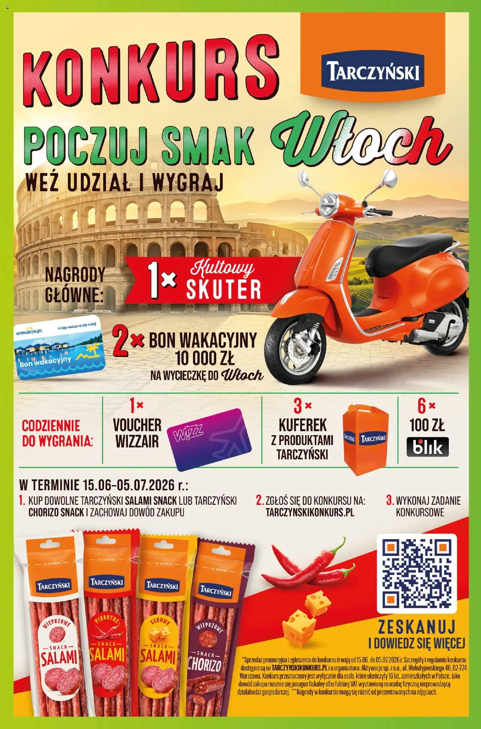 Euro Sklep gazetka - Sprawdź, co więcej od 30.06.2026 | Strona: 7 | Produkty: Salami