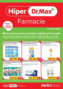 Ofertele Dr.Max valabile de la 01.06.2026
