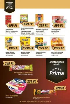 CBA Príma akciós újság - amely érvényes a következő dátumtól: 21.05.2026 | Oldal: 4