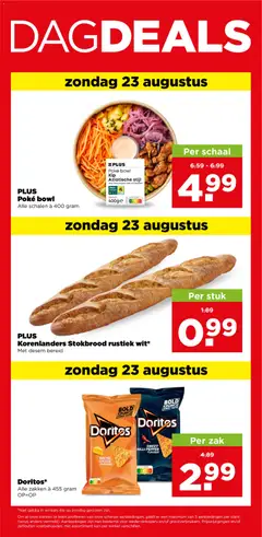 Doritos*, Alle zakken à 455 gram - Voorbeeld van een folder van Plus, geldig van 19-08-2026 | Pagina: 39