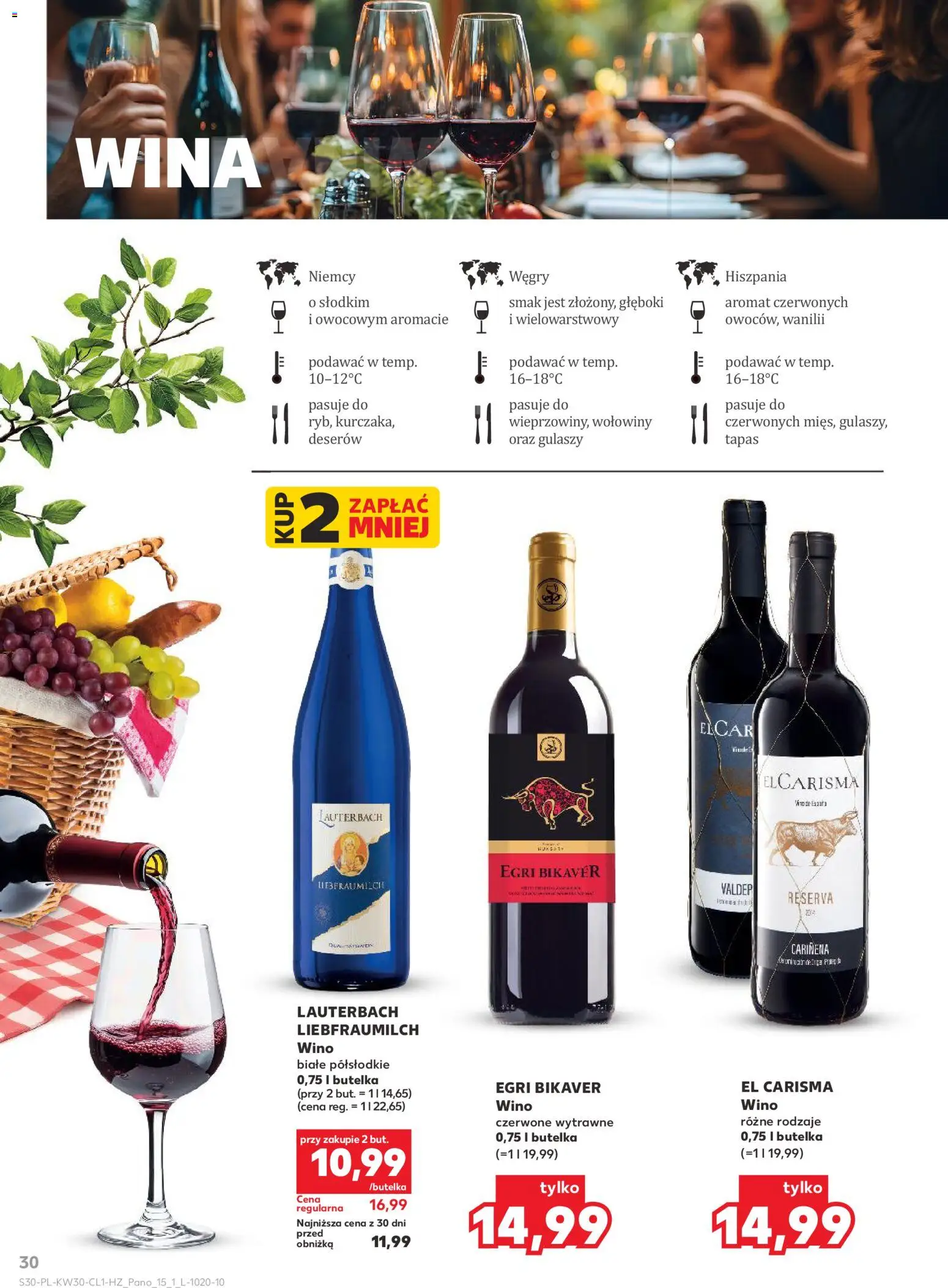 Kaufland Polsko leták - Barek od 23.07.2026 | Strana: 30 | Produkty: Tapas