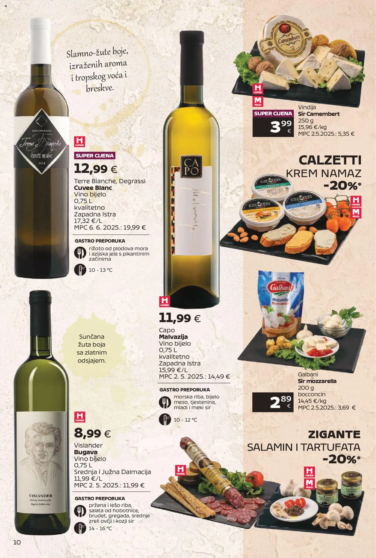 Tommy katalog | vrijedi od 09.03.2026 | Stranica: 10 | Proizvodi: Vindija, Rižoto, Mozzarella, Salata