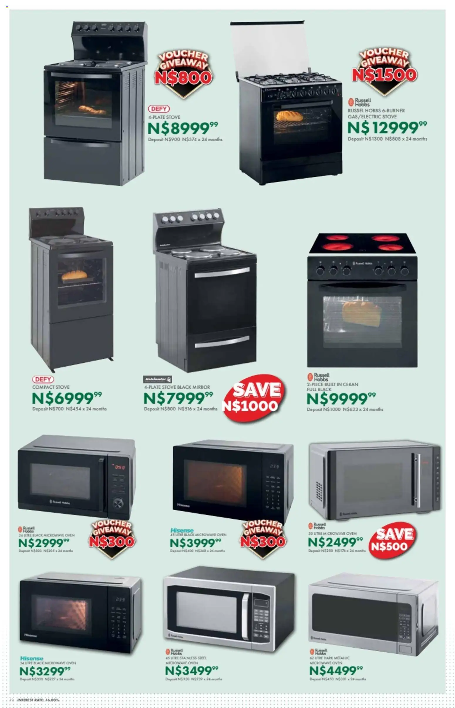 New Beares catalogue – valid from 11.05.2026 | Page: 12 | Products: Oven, Microwave oven, Stove, Mirror