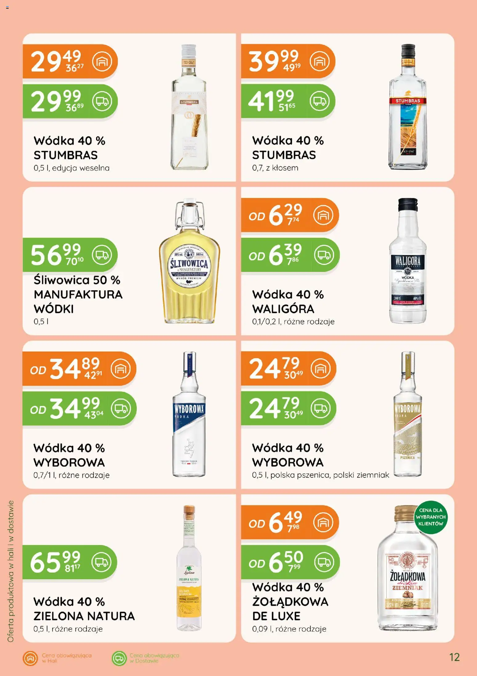 Eurocash gazetka - Katalog Alkoholowy od 01.10.2026 | Strona: 12 | Produkty: Wódka